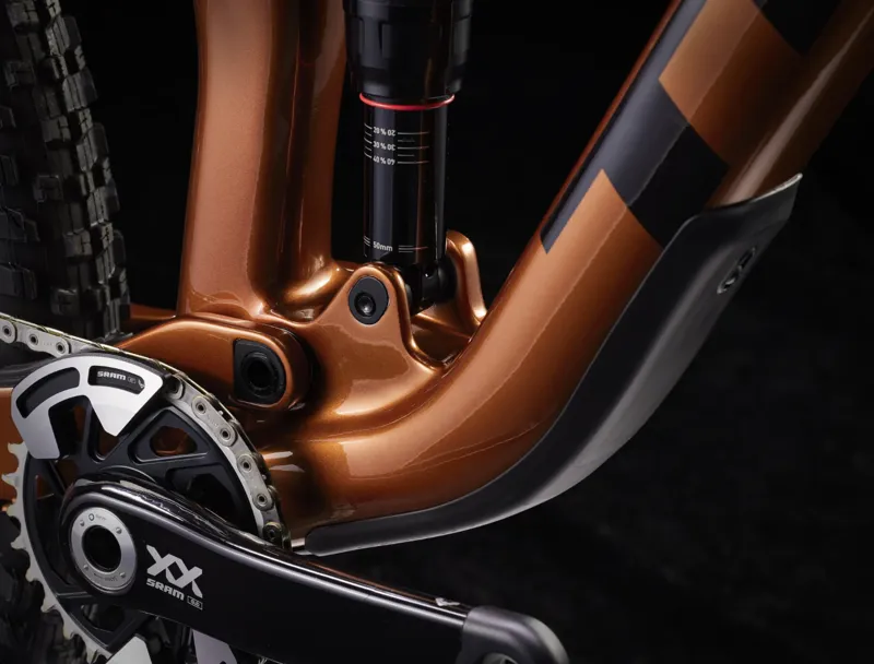 Trek Top Fuel 9.9 XX AXS Full Suspension Carbon Mountain Bike 2025 in Pennyflake-7